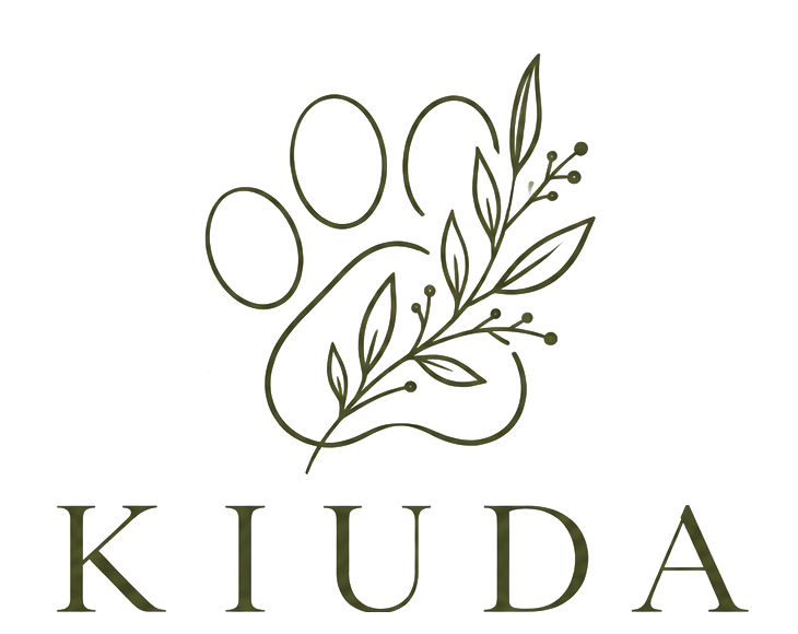 KIUDA botanical paw logo